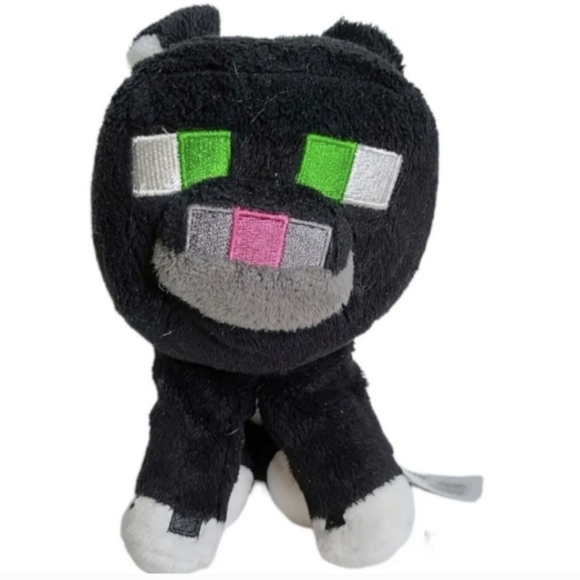 Minecraft Mojang Jinx Black Cat Stuffed Animal Toy Plush - Picture 1 of 5